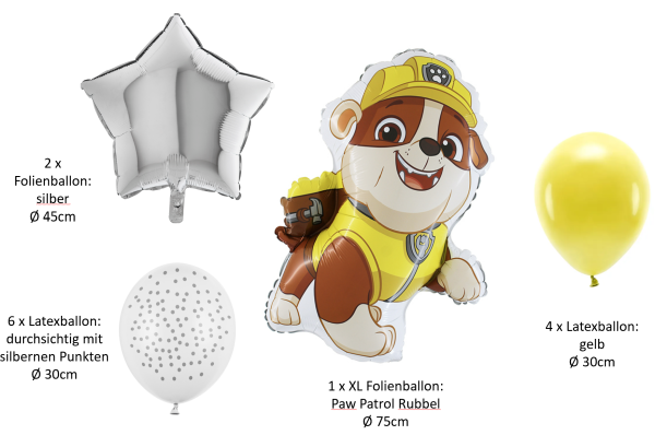 Comic / TV - SET: Paw Patrol, Rubbel - 13 Stk.